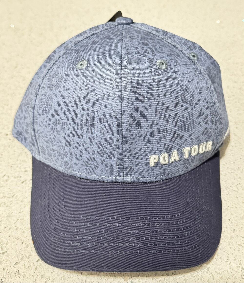 PGA Tour Pro Series Blue Golf Strapback Adult Hat Cap - Adjustable OSFM - BNWT